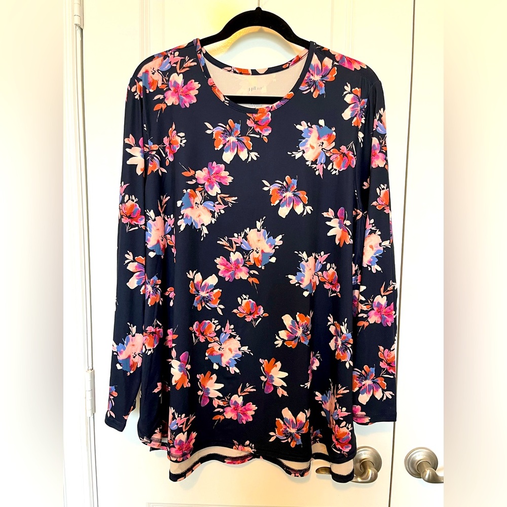 J.Jill Fit Performance Long Sleeved Tee- NWOT